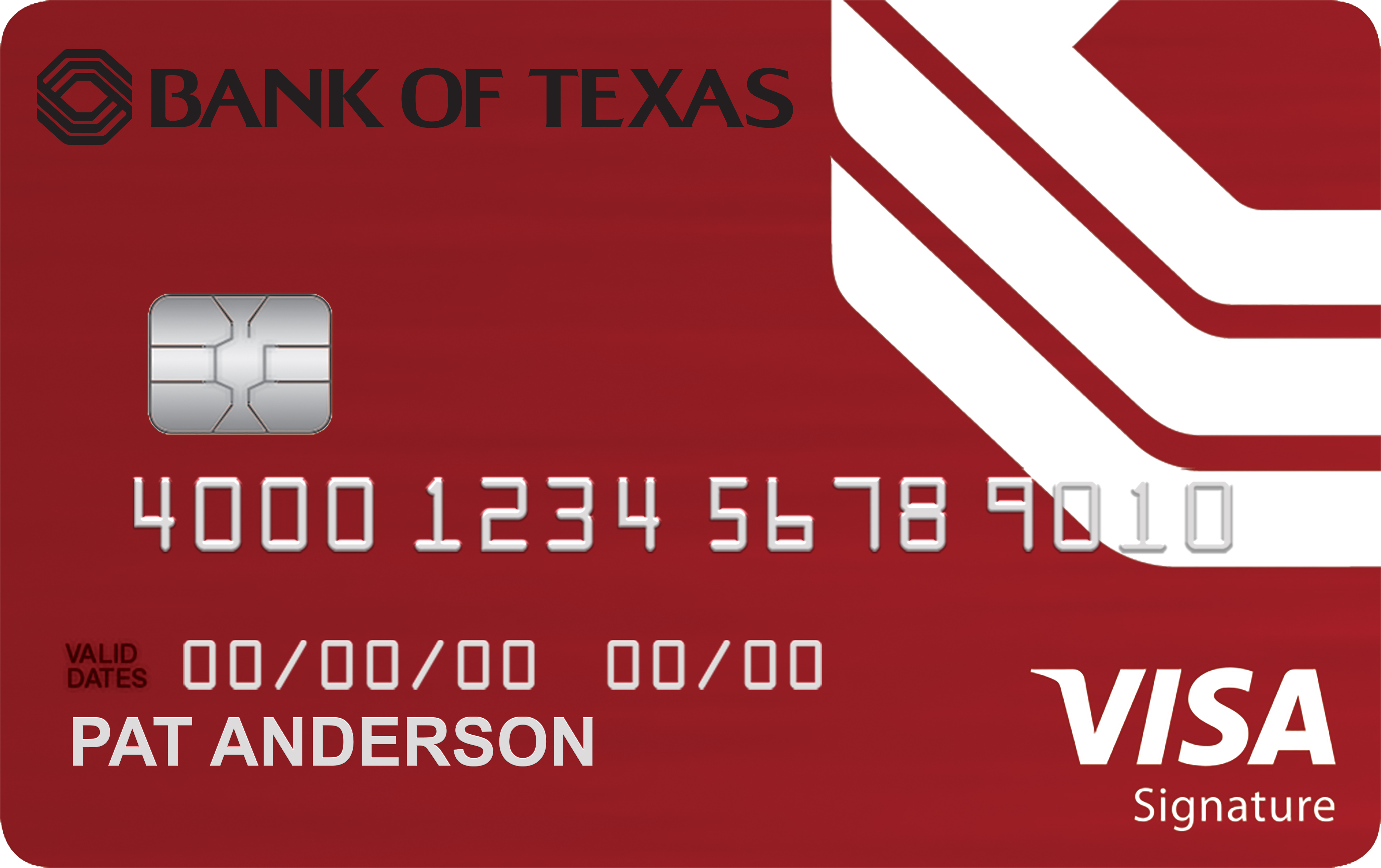 Bank of Texas College Real Rewards Card