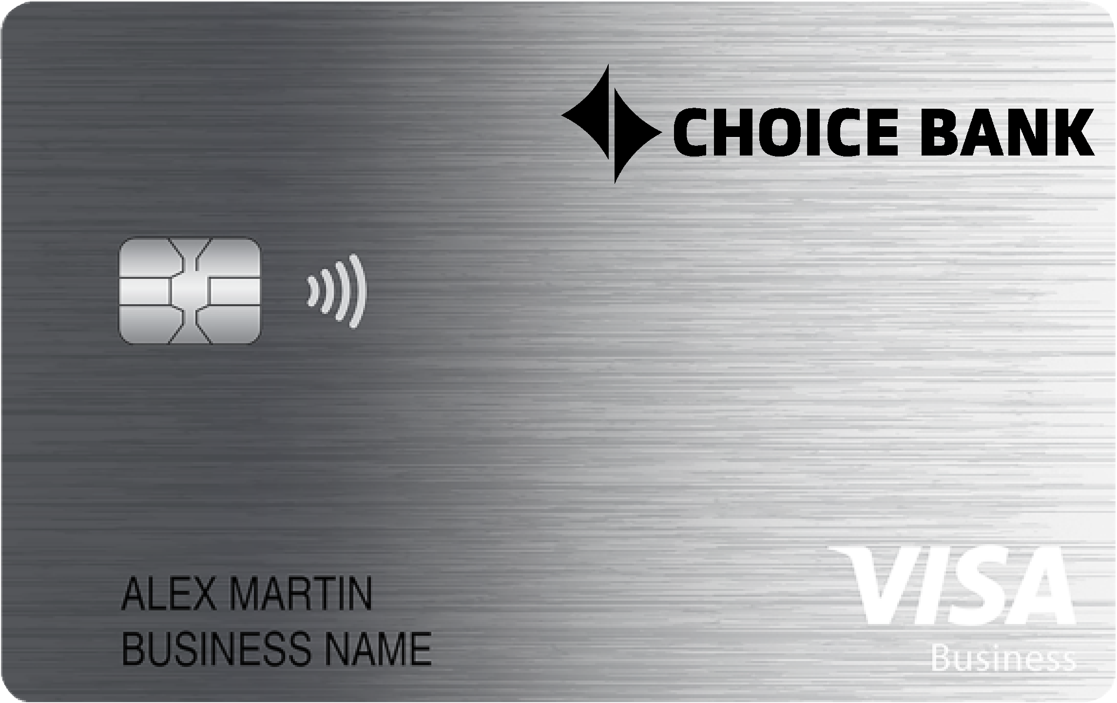 Choice Bank Business Card Card
