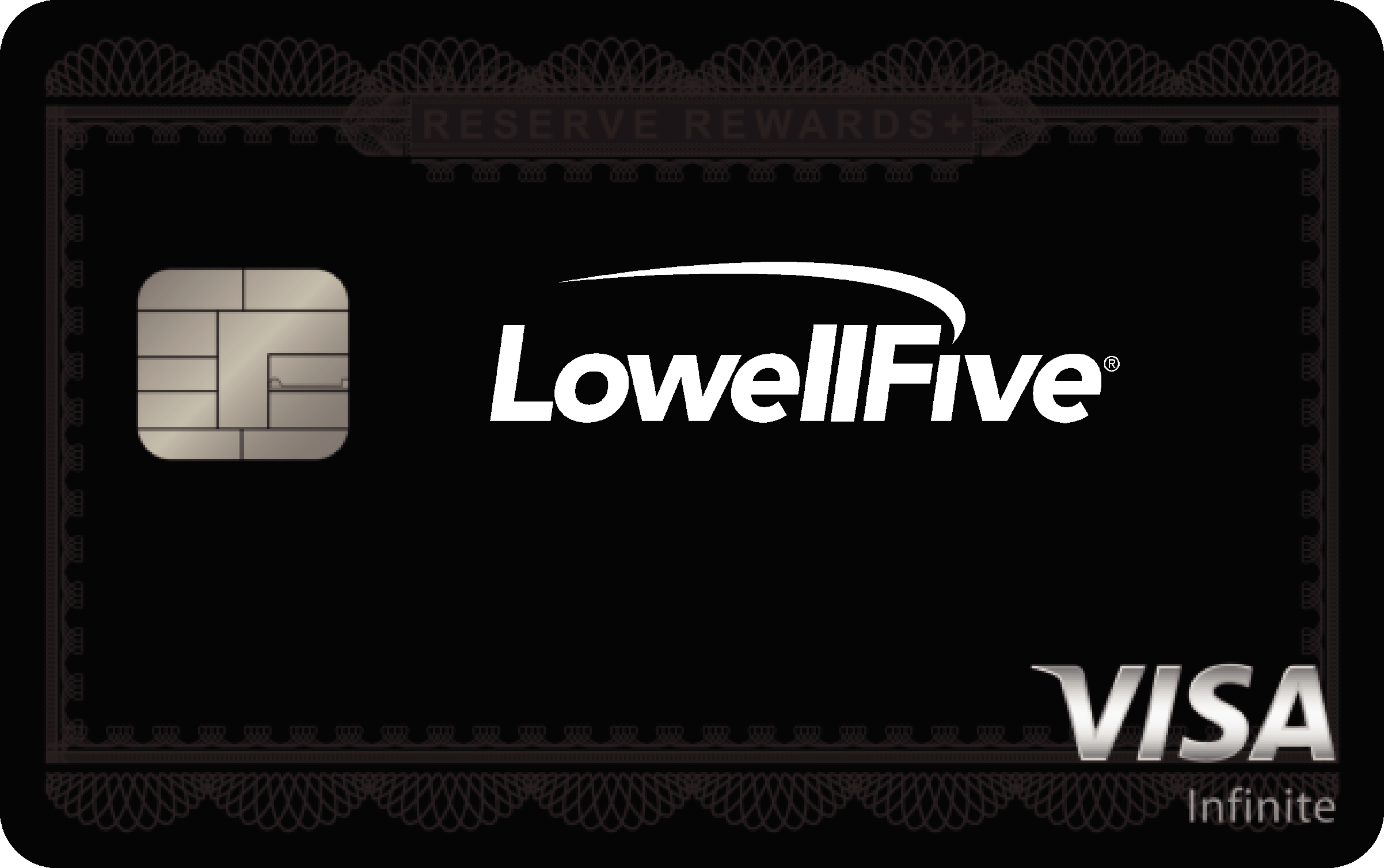 Lowell Five Bank Reserve Rewards+ Card