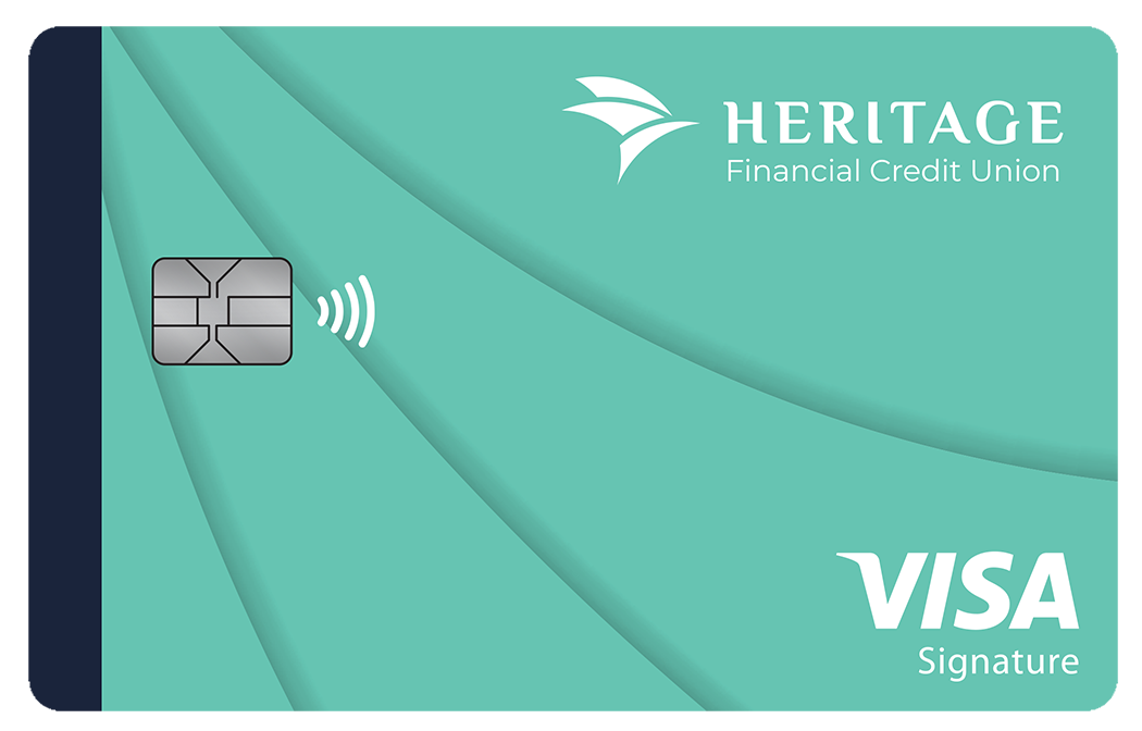 Heritage Financial Credit Union College Real Rewards Card