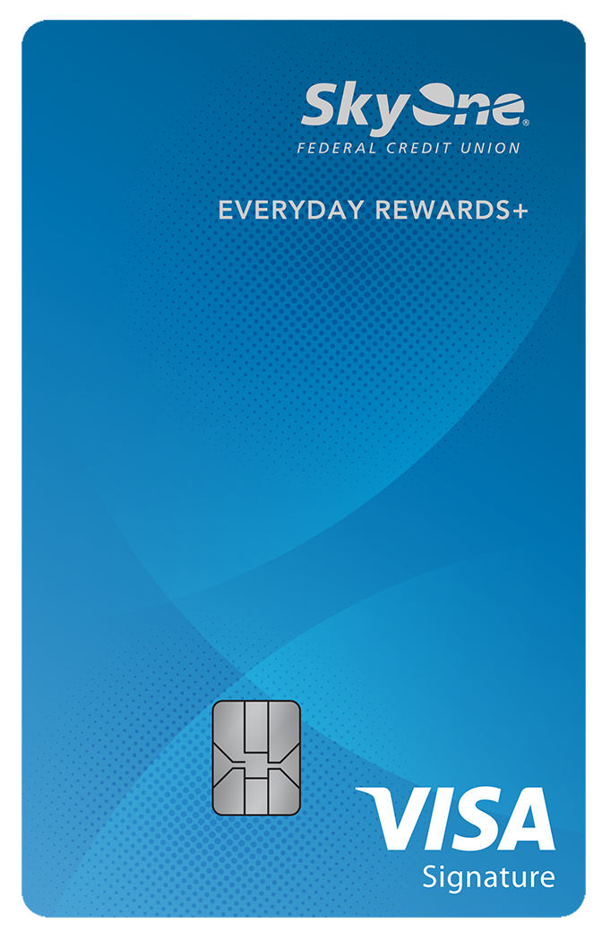 SkyOne Federal Credit Union Everyday Rewards+ Card