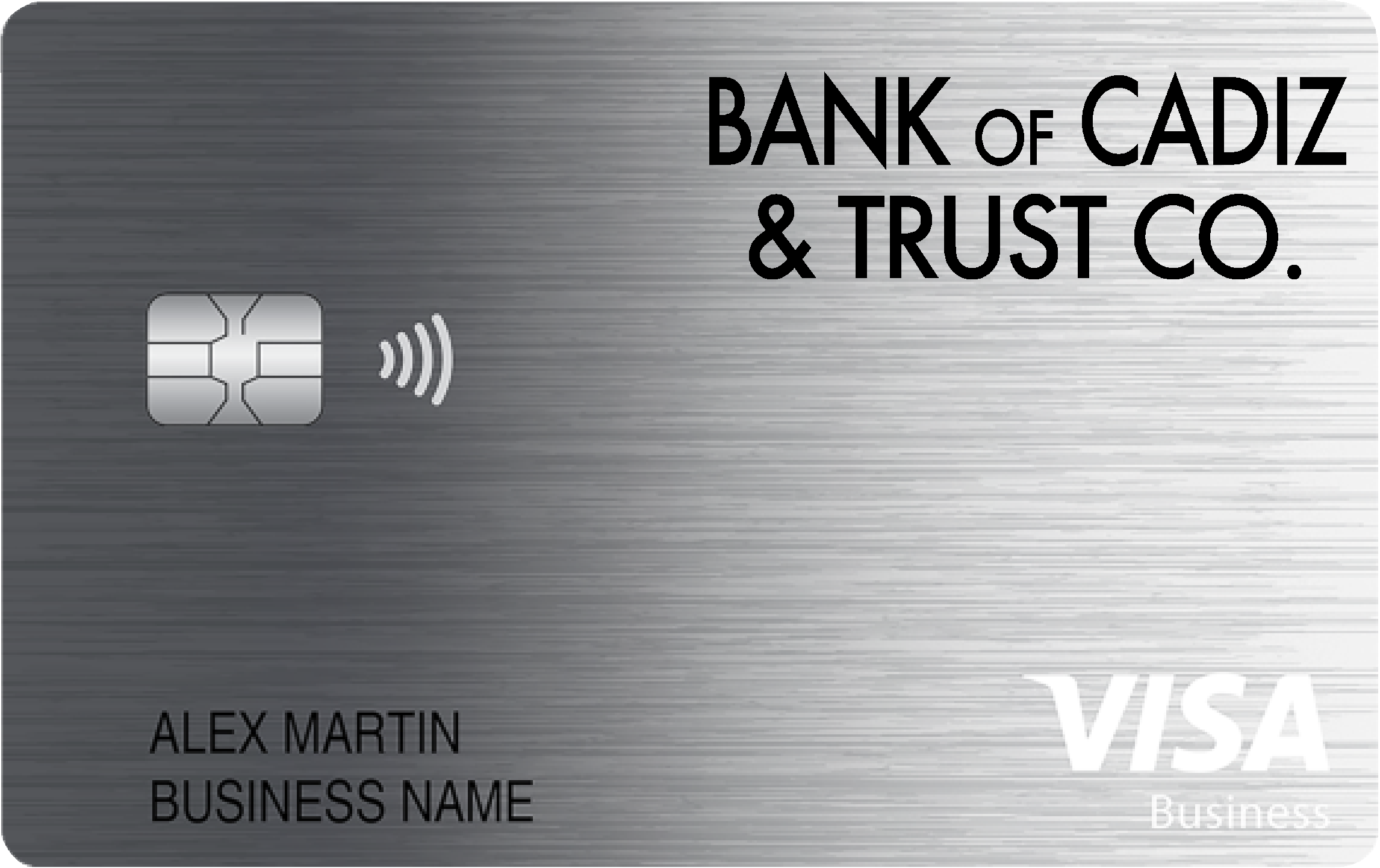 Bank of Cadiz & Trust Company Business Card