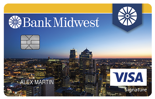 Bank Midwest College Real Rewards Card